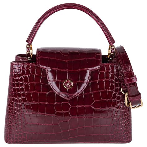 louis vuitton capucines limited edition|louis vuitton capucines crocodile.